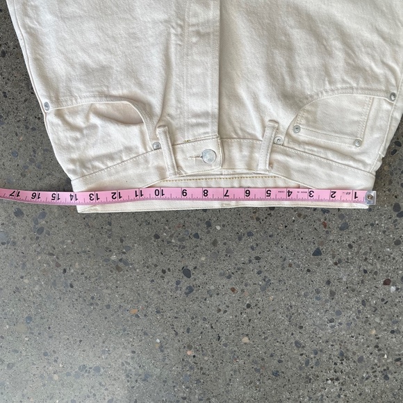 HATSKI Loose Tapered Selvedge Denim - Ecru - Picture 11 of 16